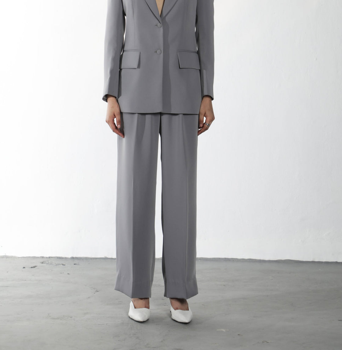 STEEL STRAIGHT PANTS
