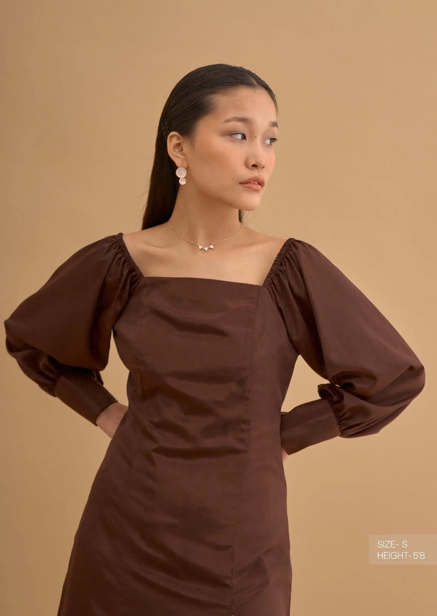 FRONT SLIT DRESS