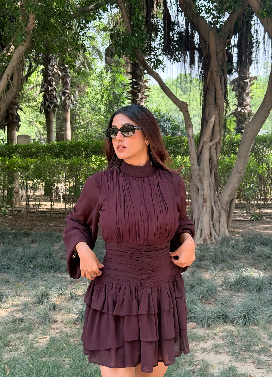 Truffle Ruffle Dress