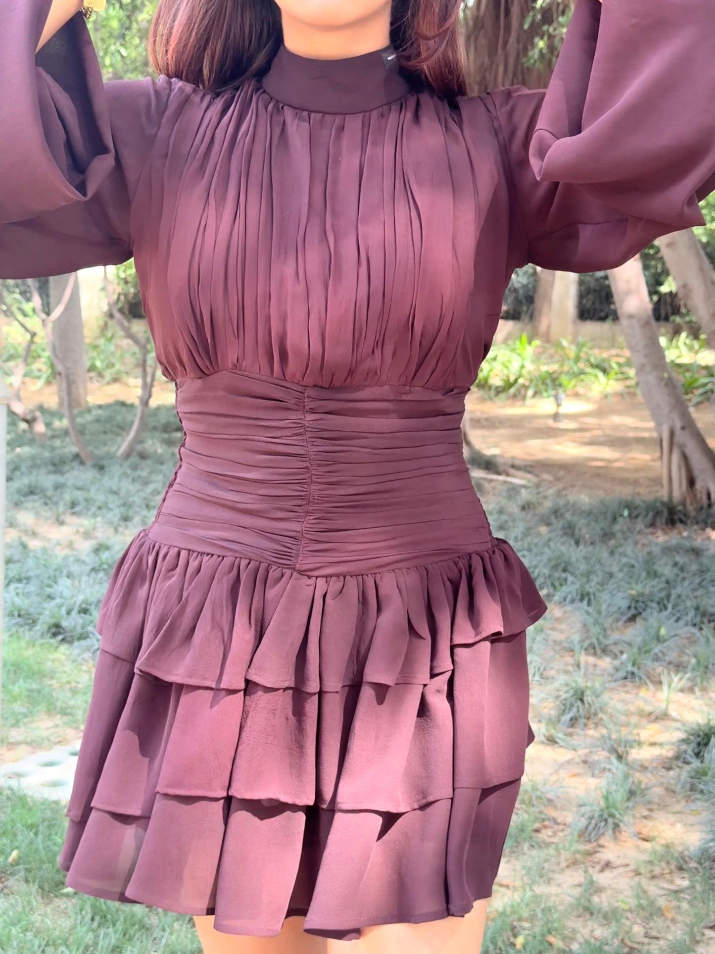 Truffle Ruffle Dress
