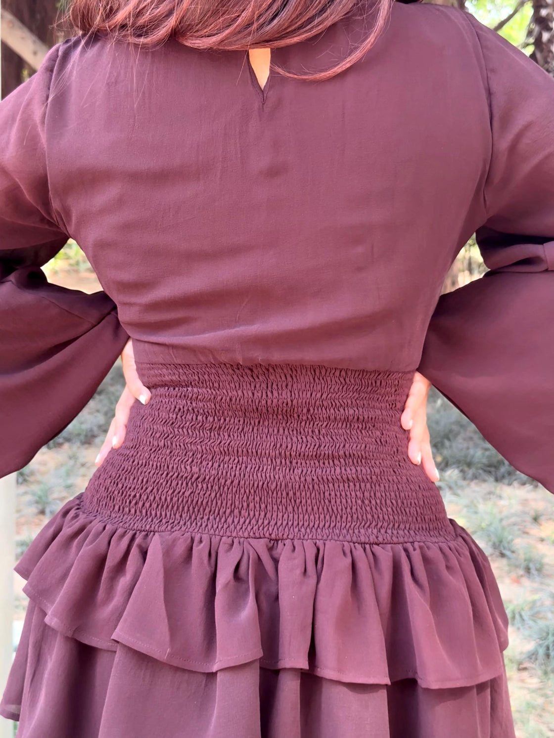 Truffle Ruffle Dress