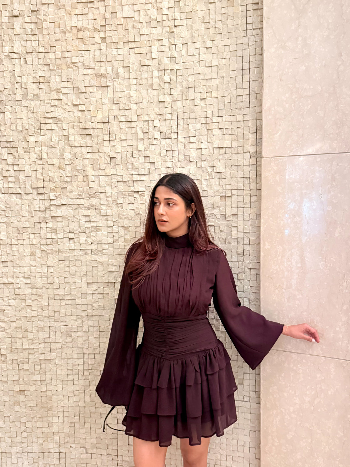 Truffle Ruffle Dress