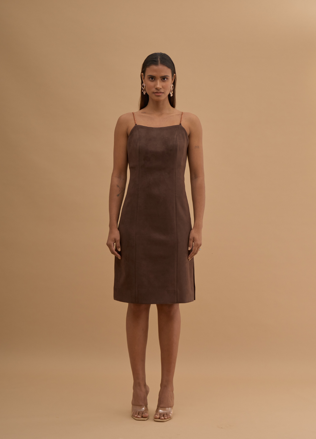 SLIT SIDE SEAM DRESS