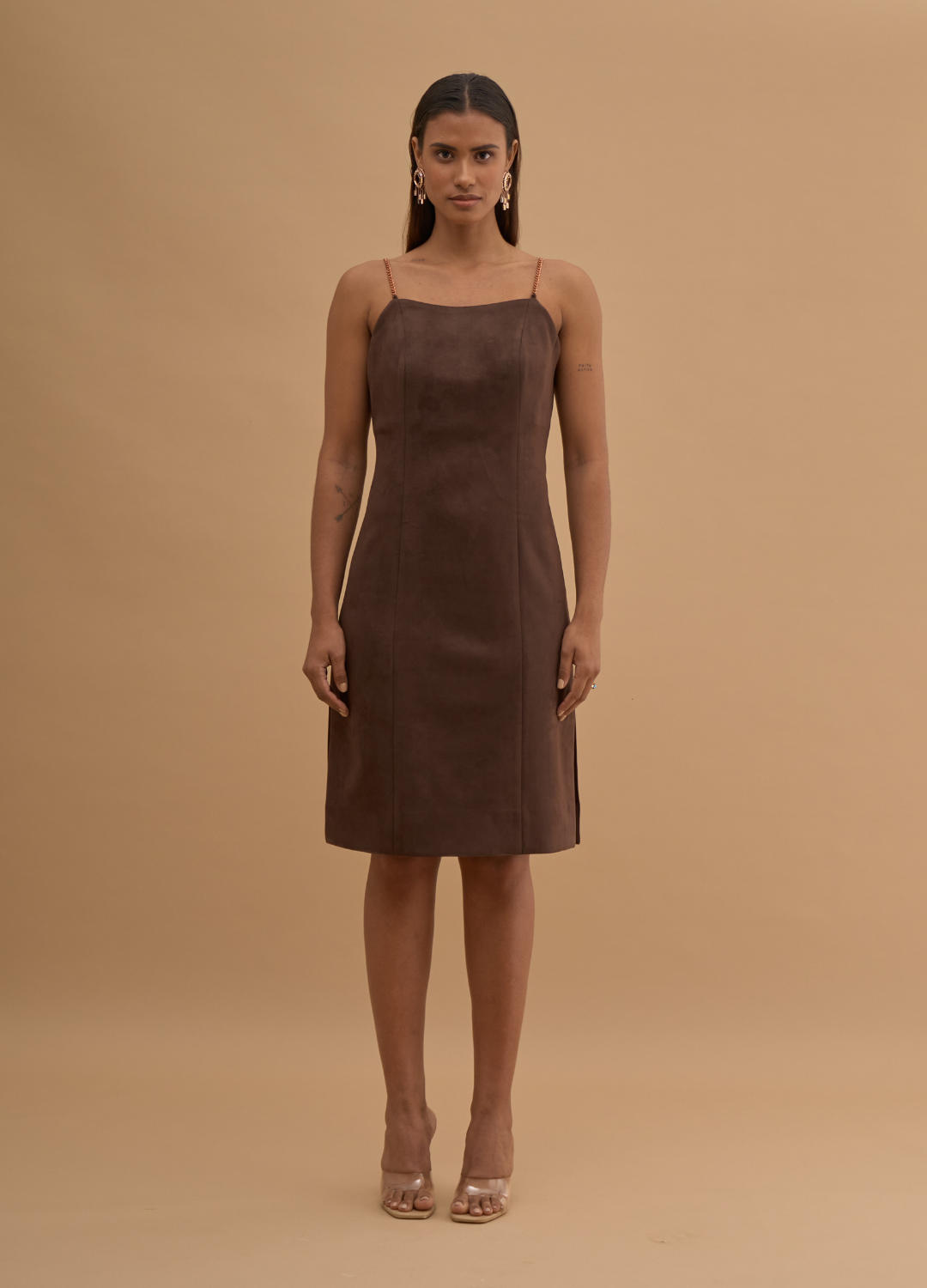 SLIT SIDE SEAM DRESS