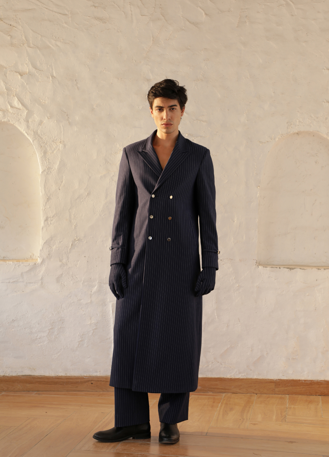 Midnight Pinstripe Co-ord Set