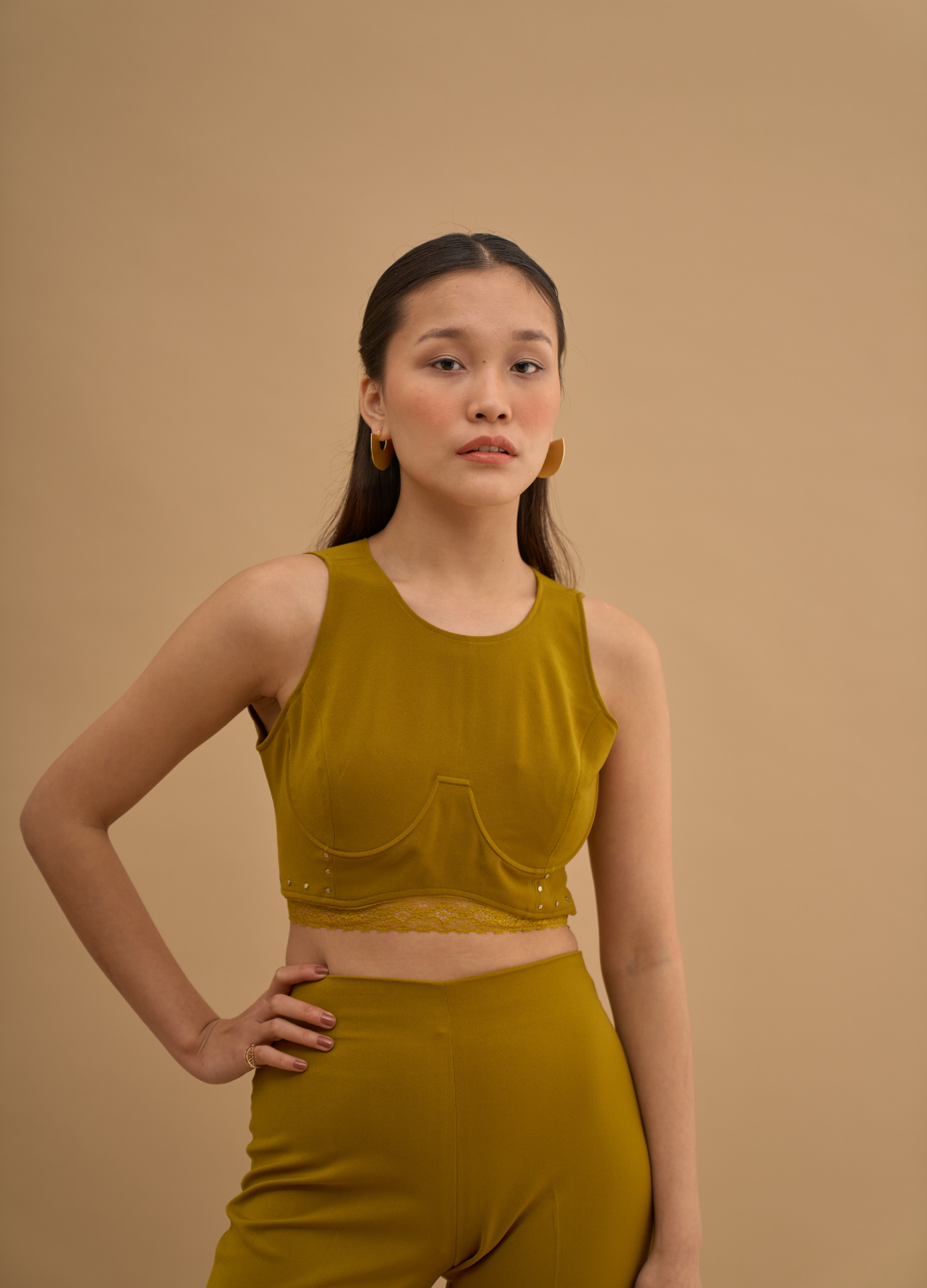 UNDER BUST CROP TOP