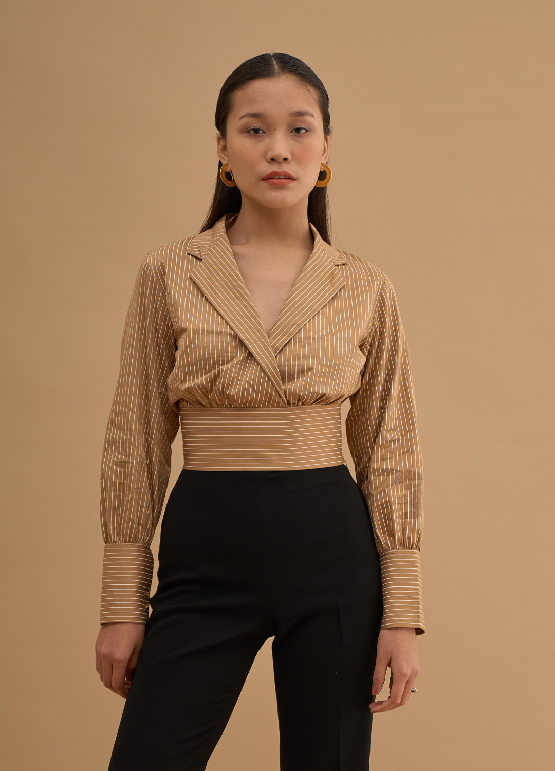 WAIST SASH SHIRT