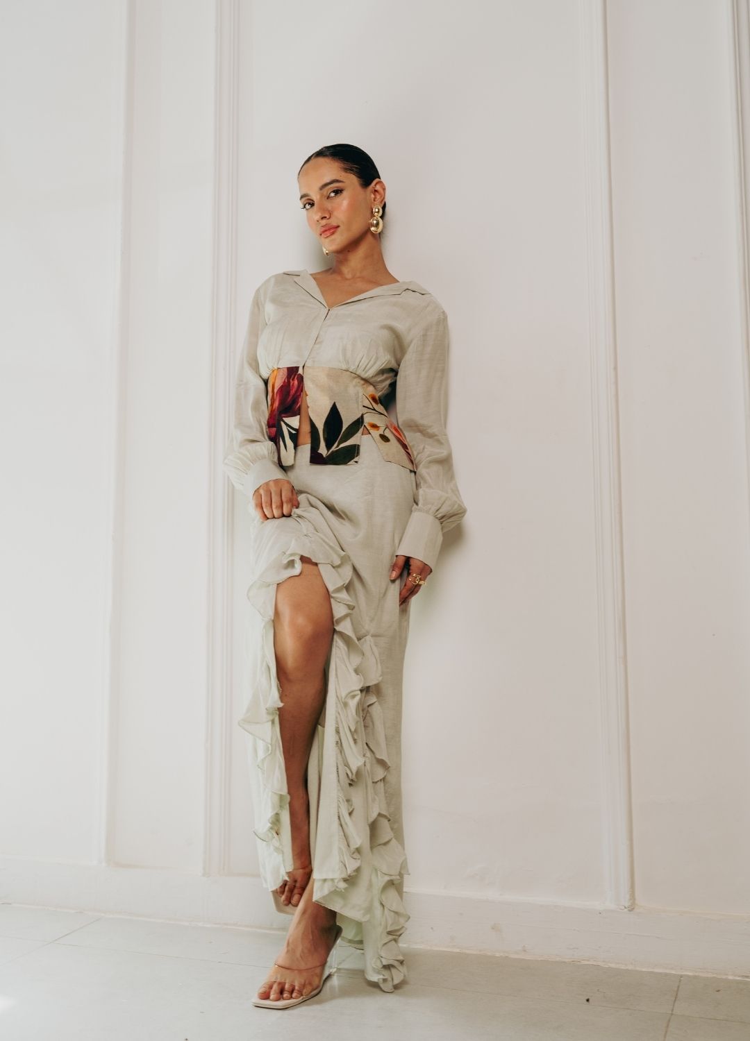 Secrets & Stems Ruffle Co-ord set