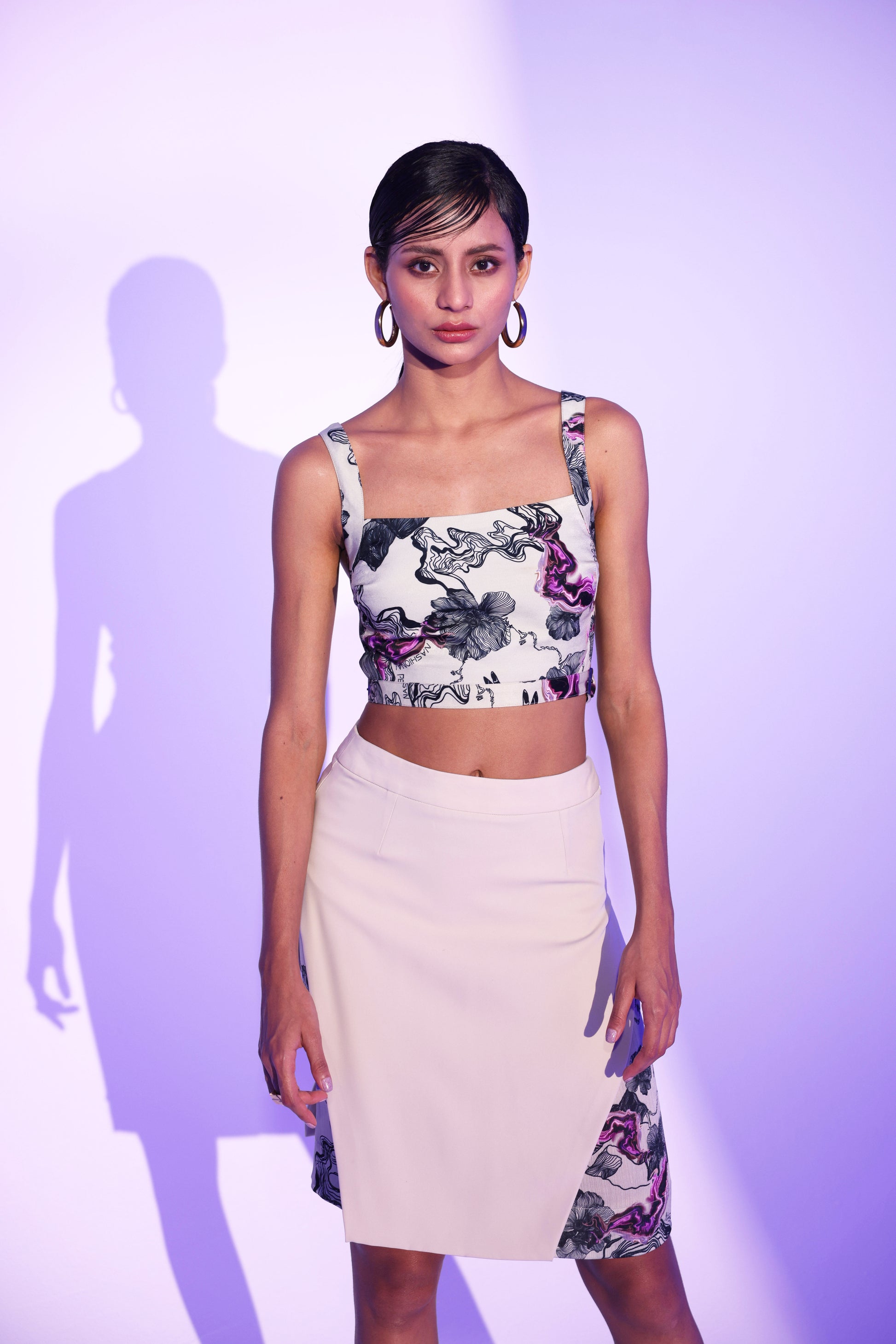 TAFFY SWIVEL CHAMBER CROP TOP