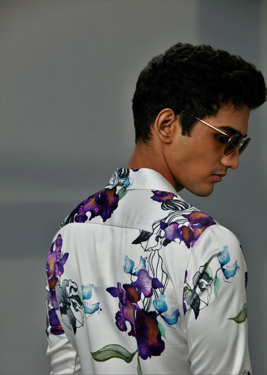 AMETHYST IRIS SHIRT 