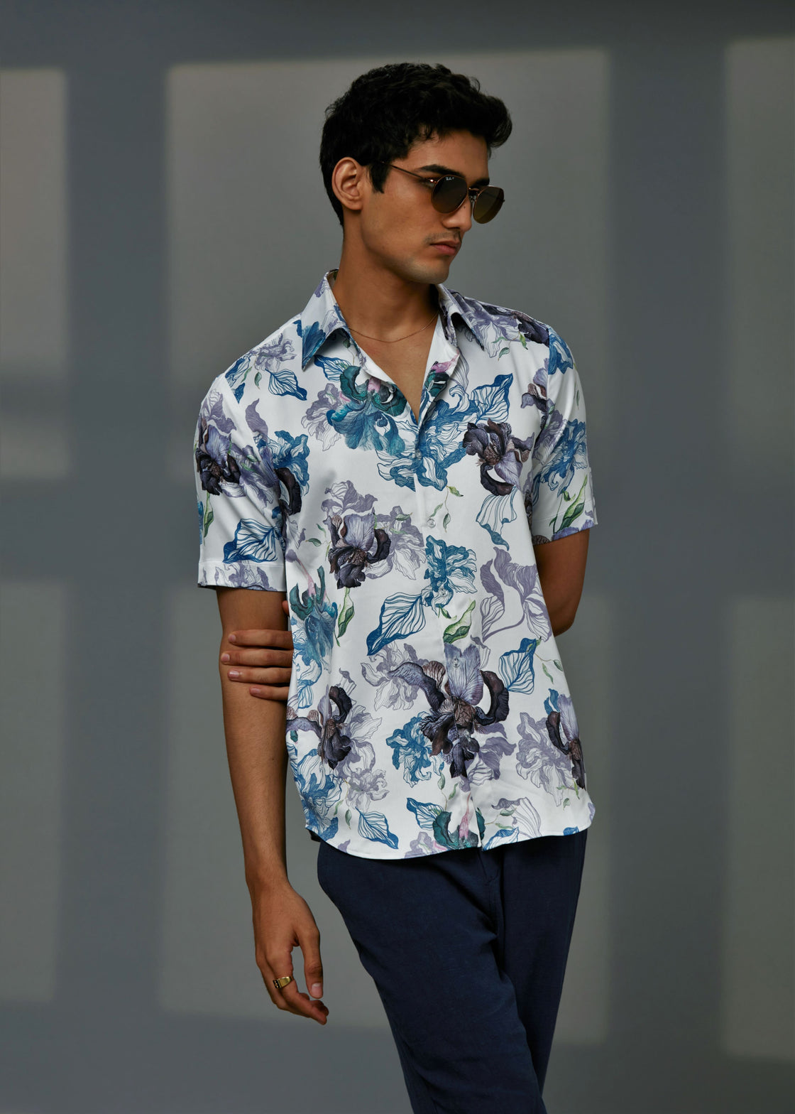 COBALT IRIS SHIRT 