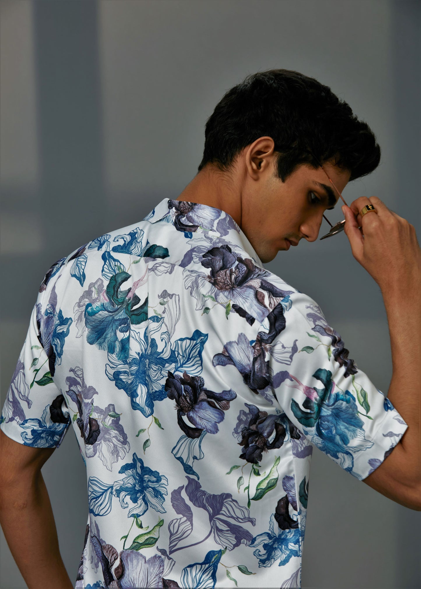 COBALT IRIS SHIRT 