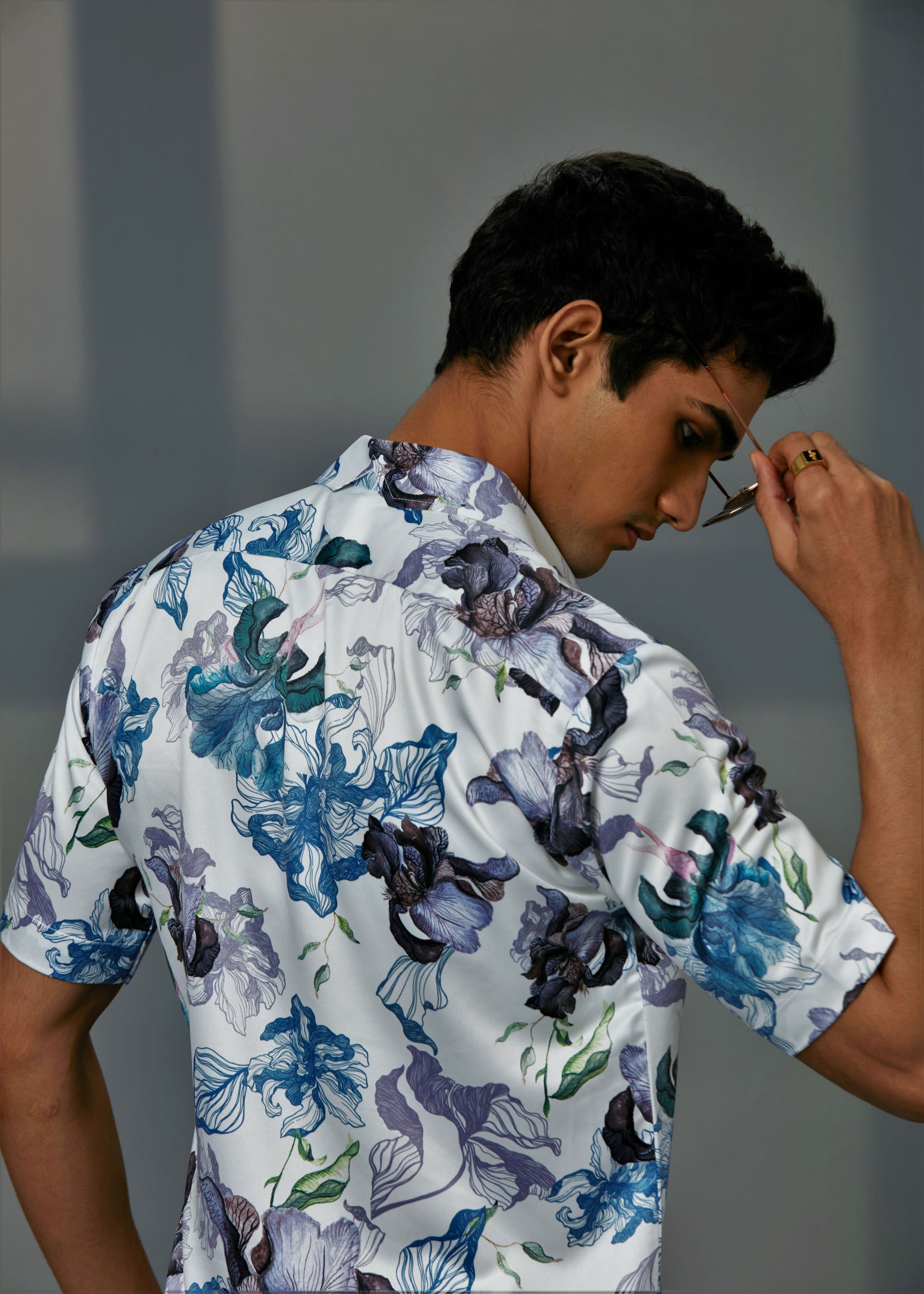 COBALT IRIS SHIRT 