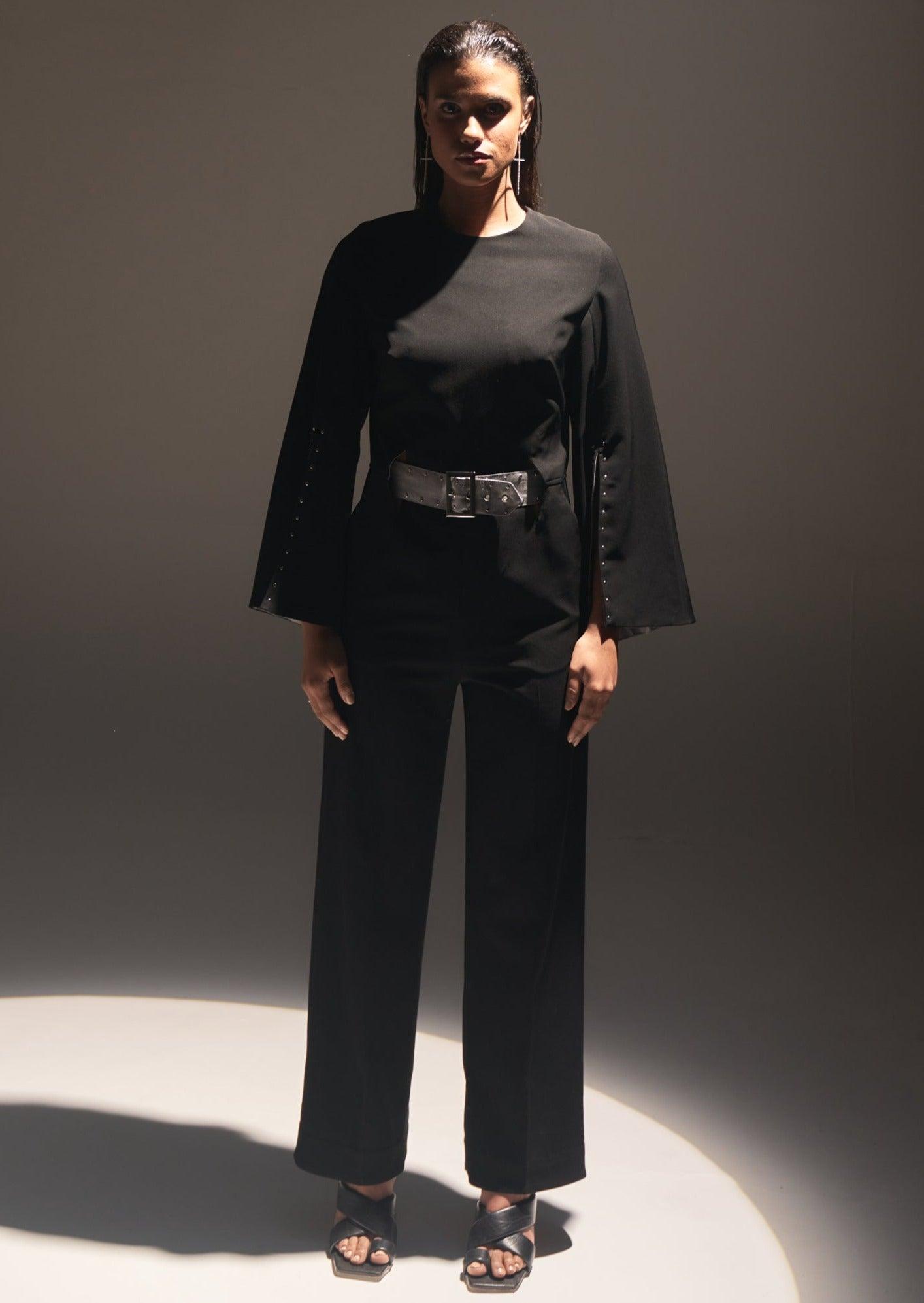 VENT OUT SLEEVE JUMPSUIT 