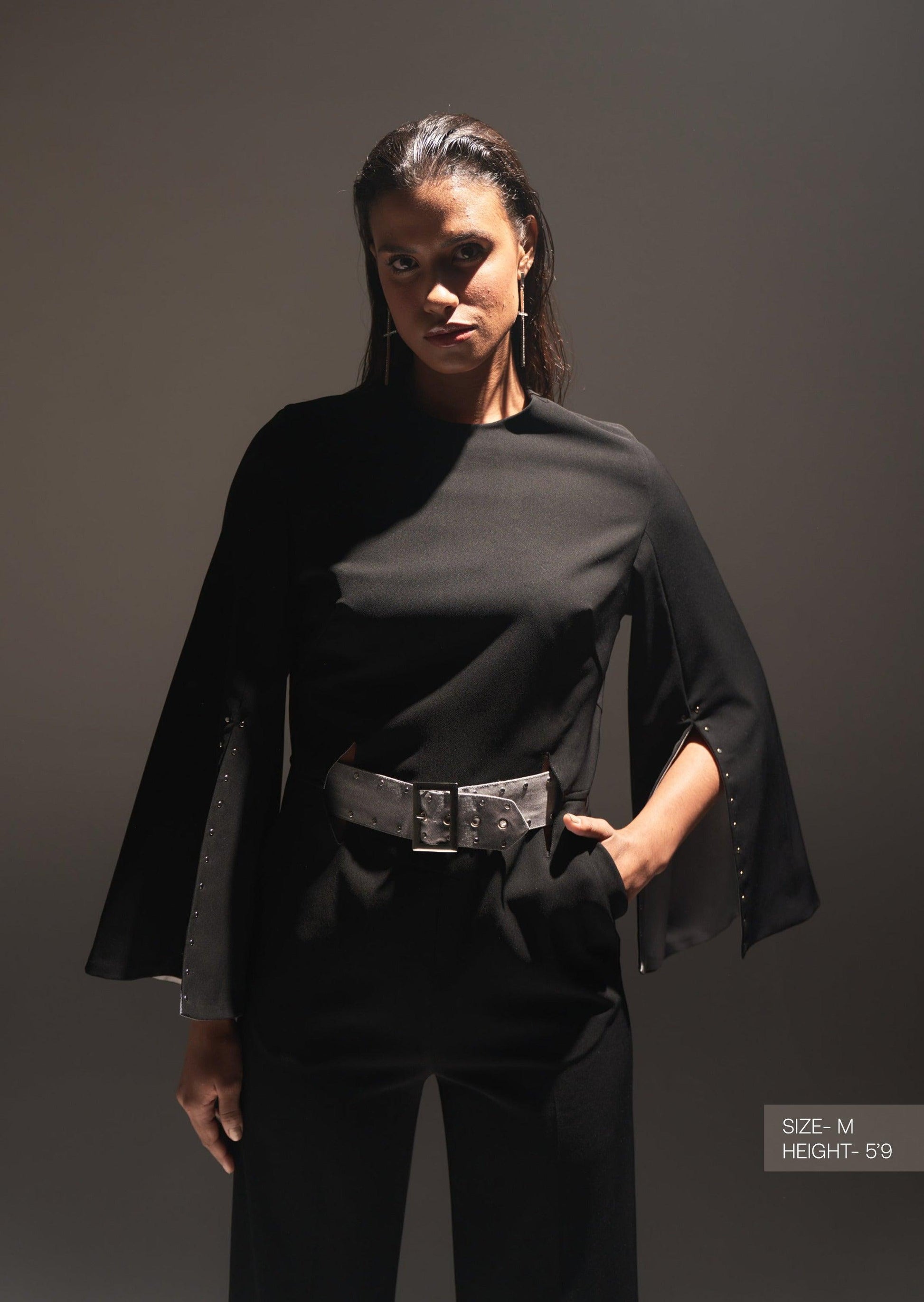 VENT OUT SLEEVE JUMPSUIT 