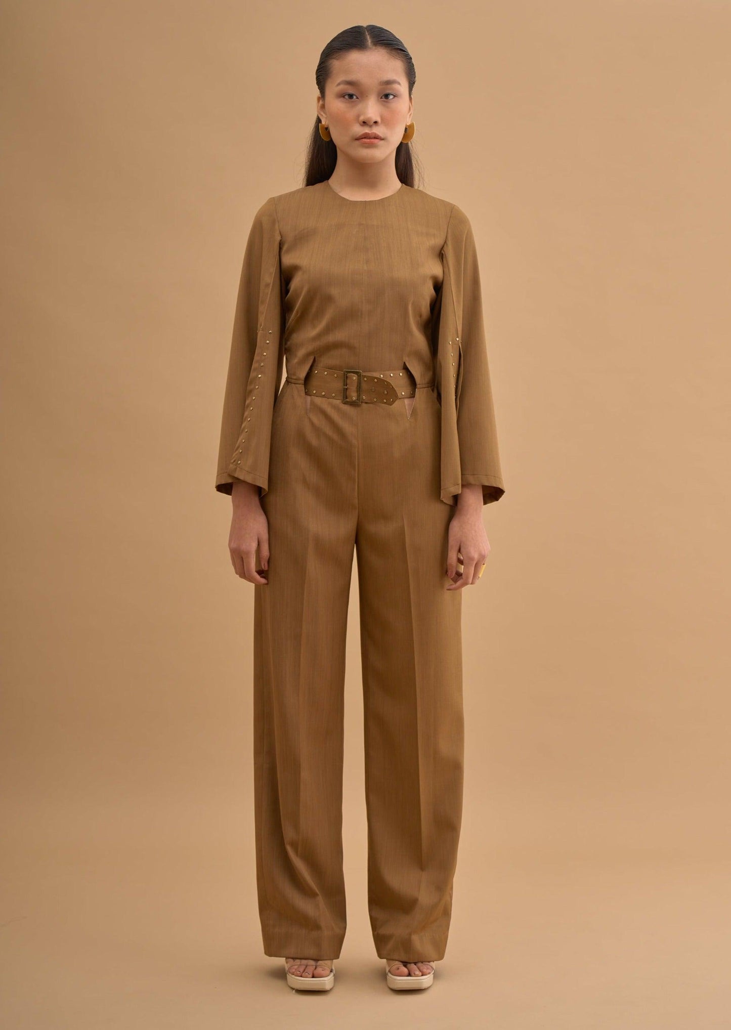 VENT OUT SLEEVE JUMPSUIT 