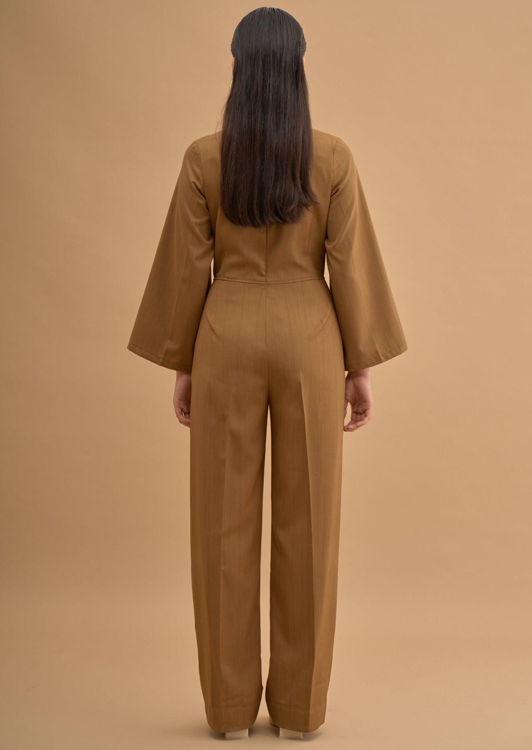 VENT OUT SLEEVE JUMPSUIT 