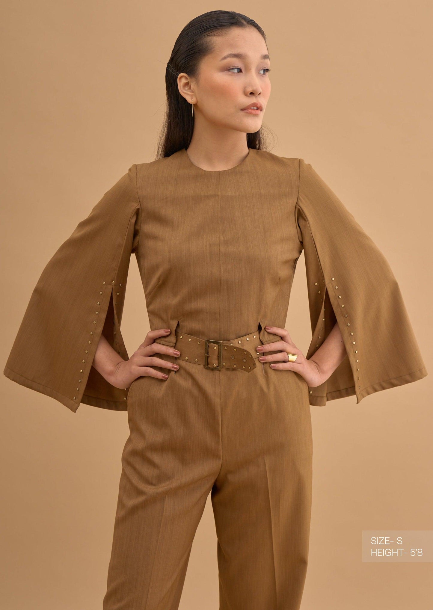 VENT OUT SLEEVE JUMPSUIT 