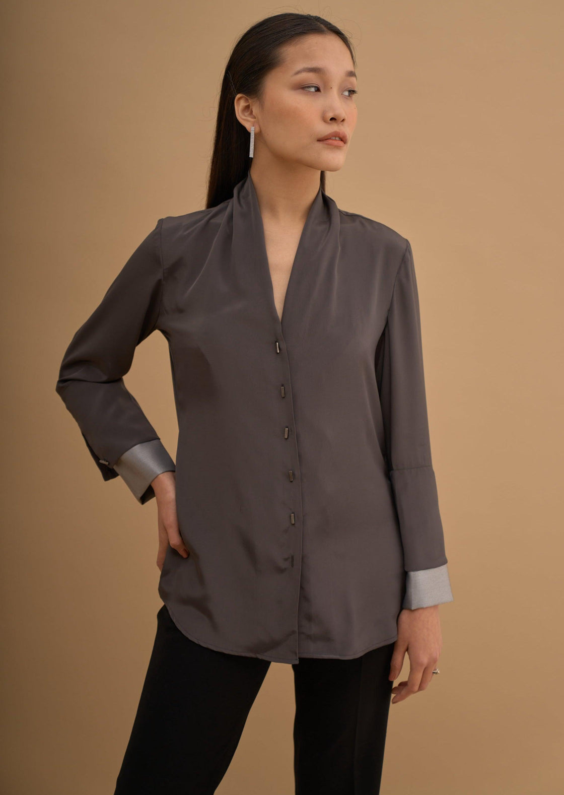 LAYERED SLEEVE SHIRT 