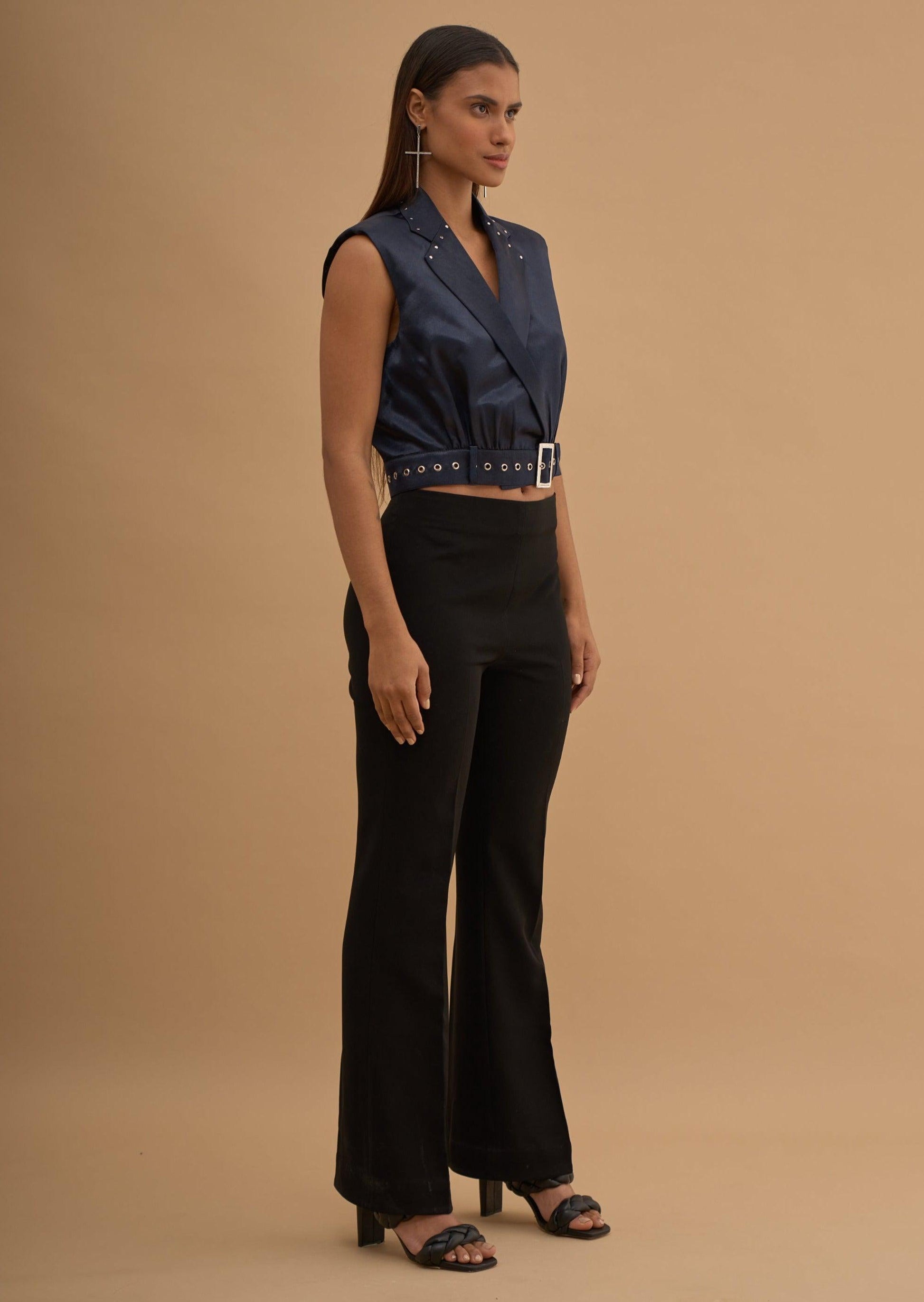 BOMBER CROP TOP 