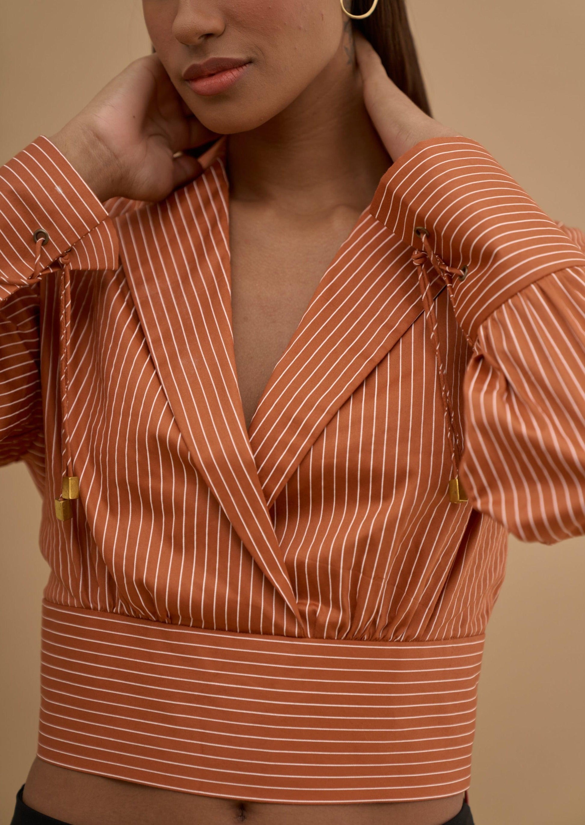WAIST SASH SHIRT 