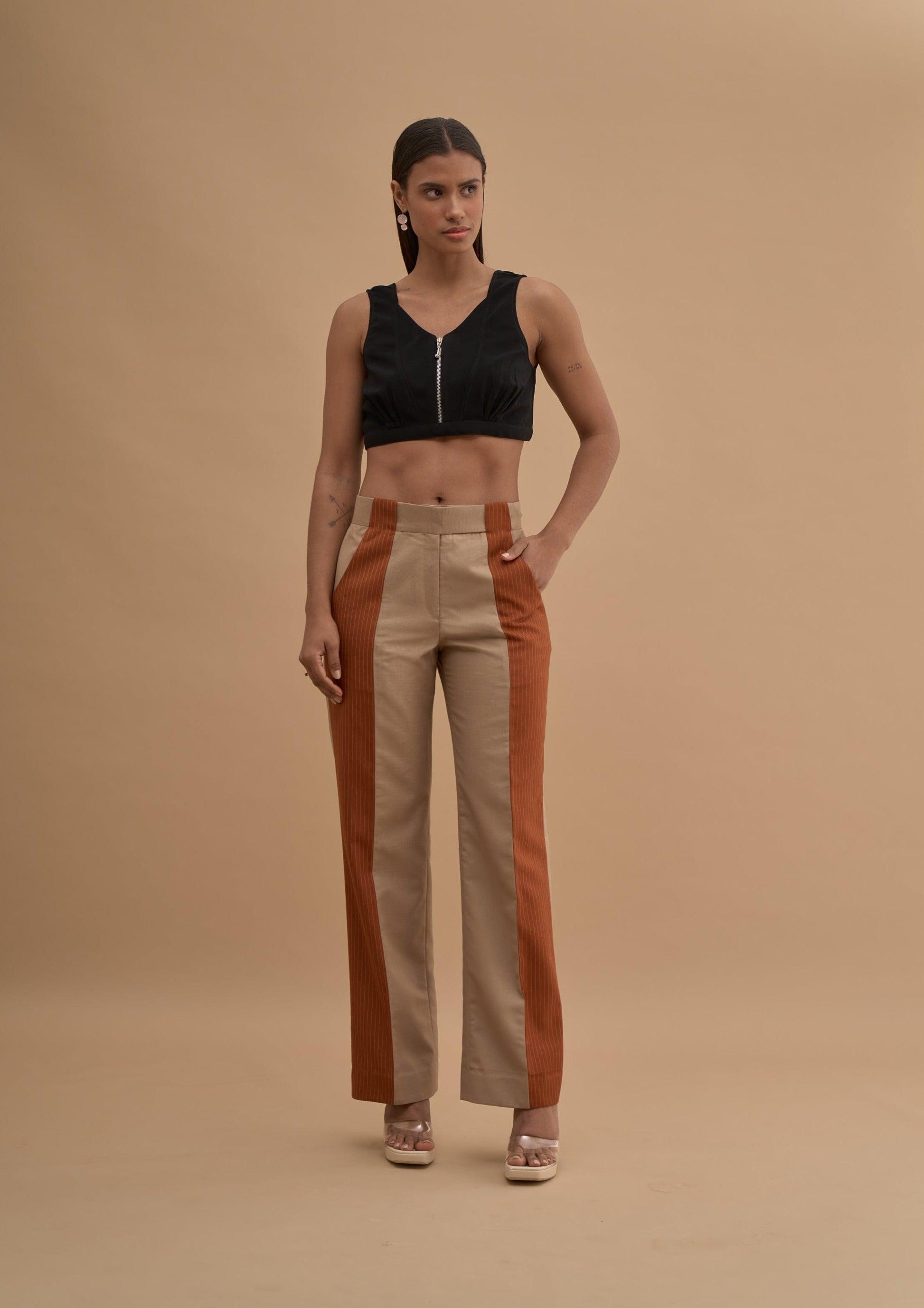 SHOW ZIPPER BRALETTE 