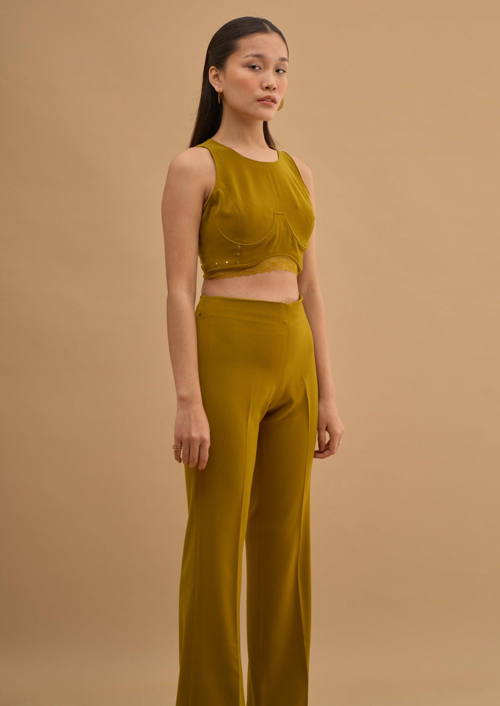 UNDER BUST CROP TOP 