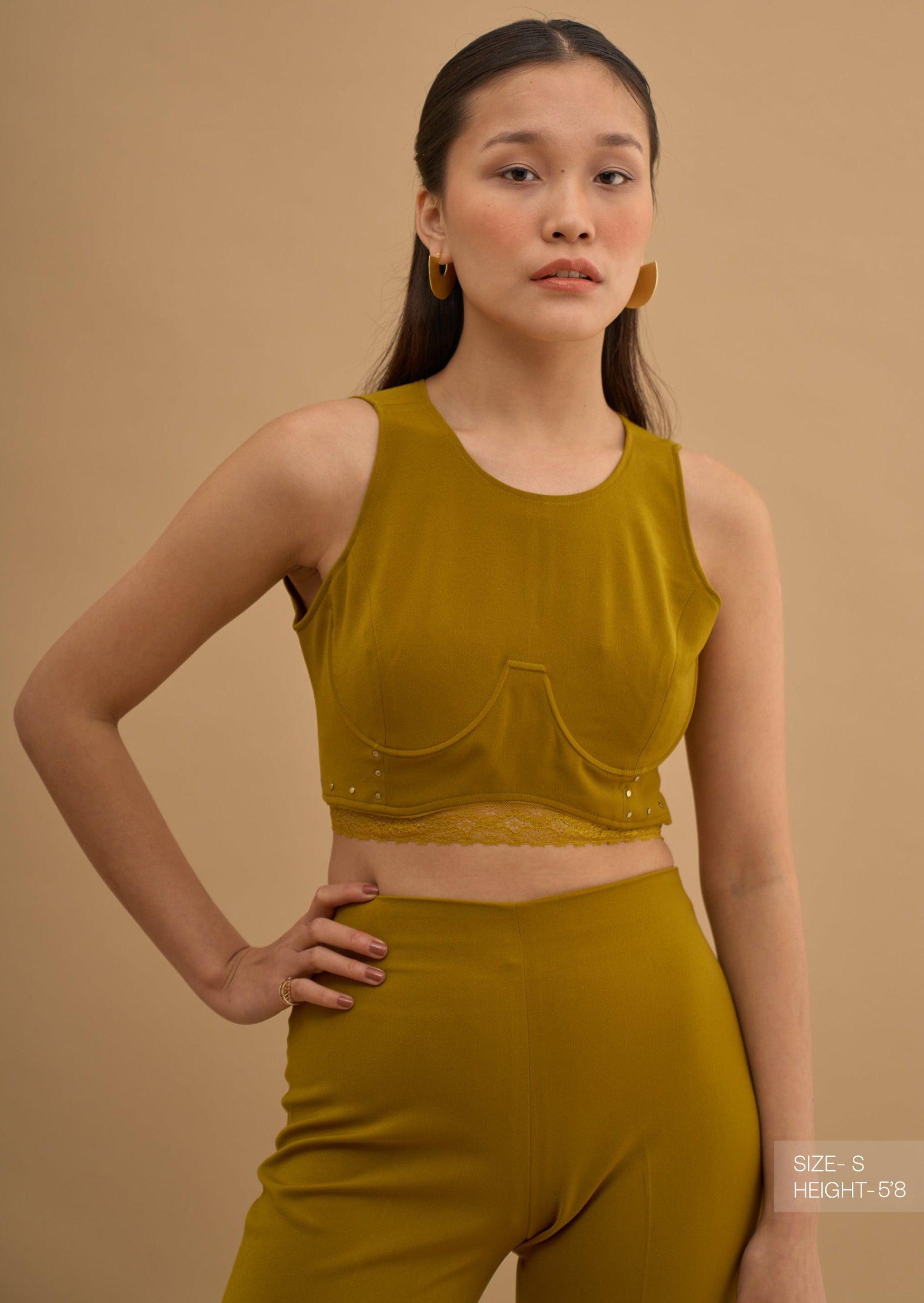 UNDER BUST CROP TOP 