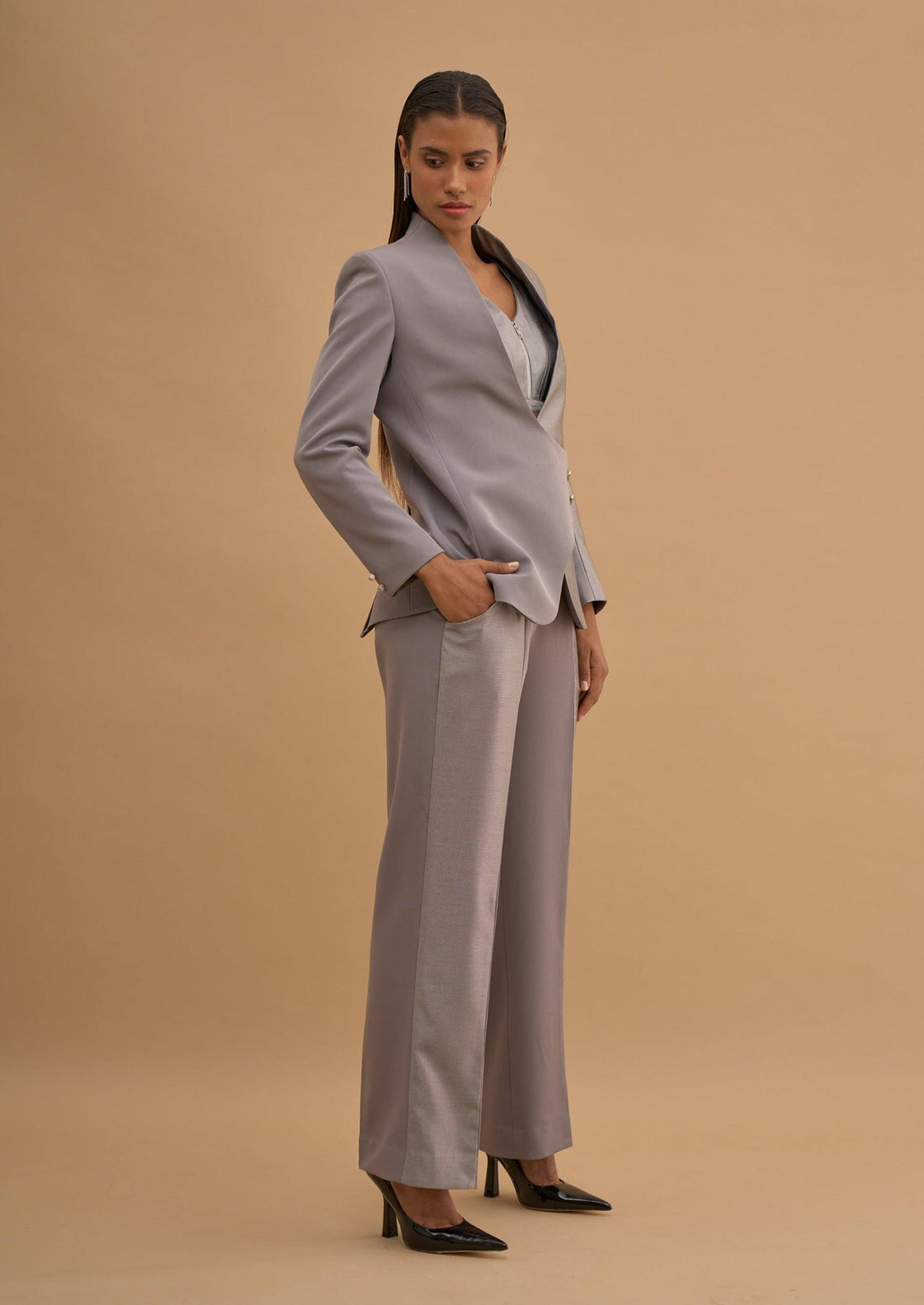 EXTENED LOOP PANEL PANTS 