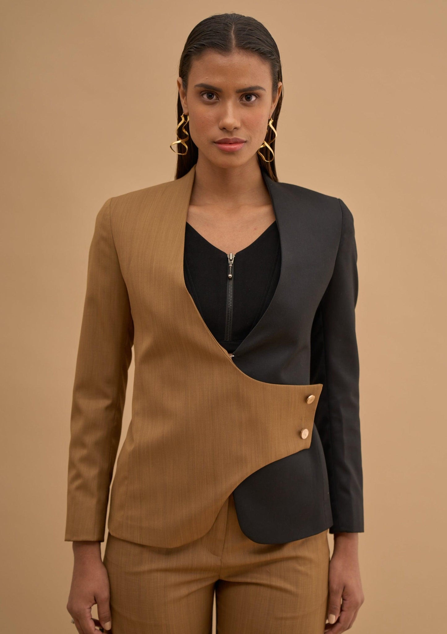 HALF AND HALF BLAZER 