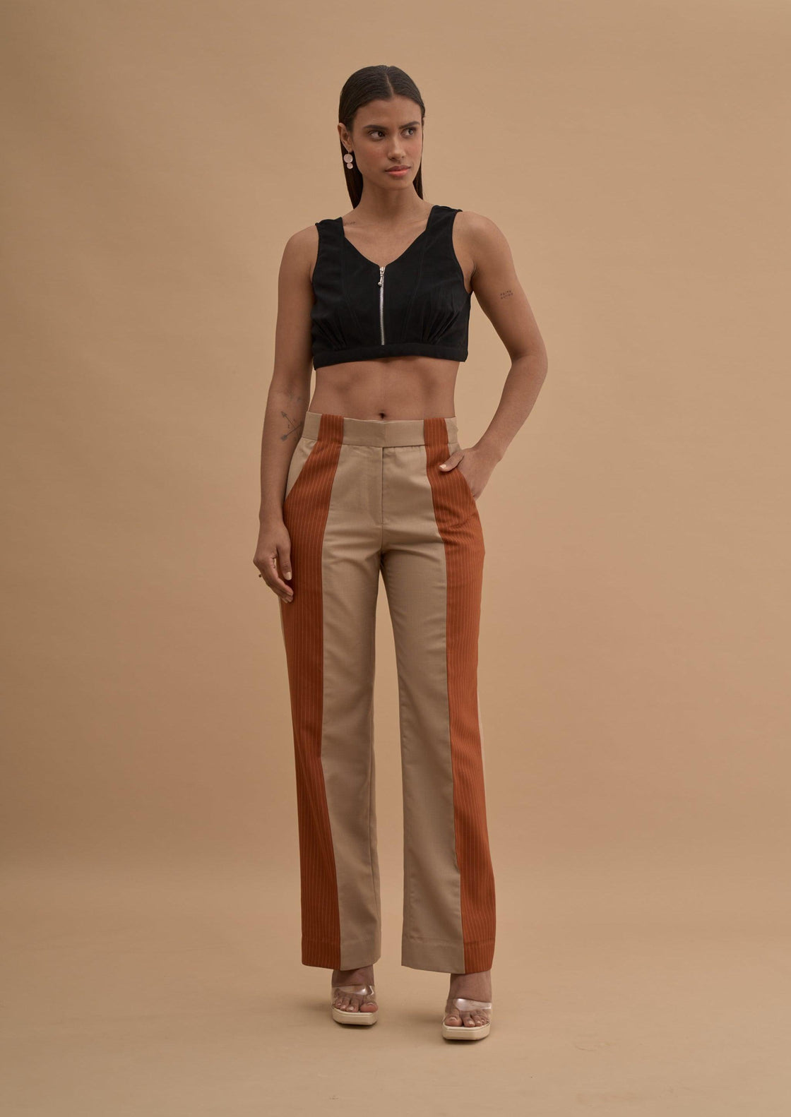 EXTENED LOOP PANEL PANTS 