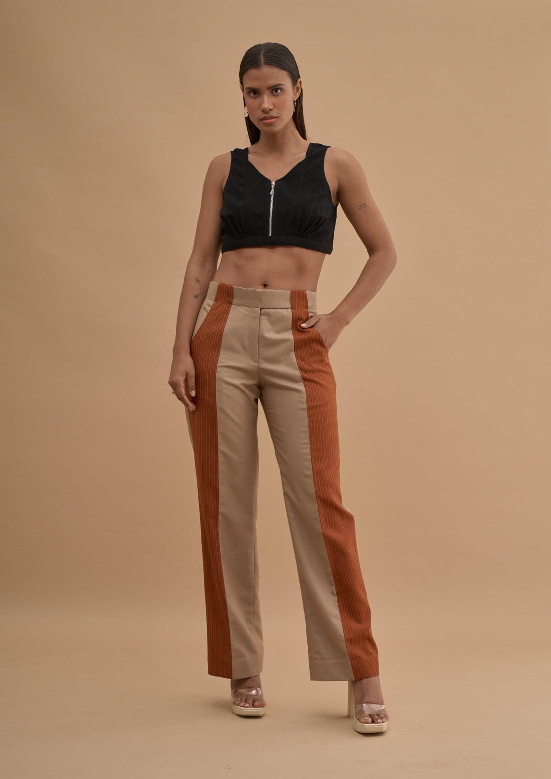EXTENED LOOP PANEL PANTS 