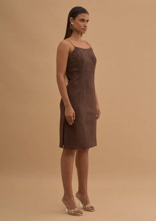 SLIT SIDE SEAM DRESS 