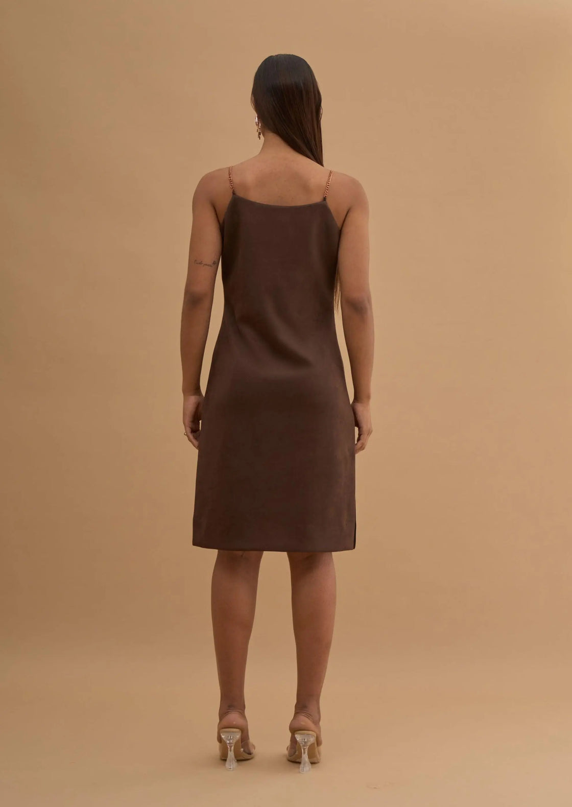 SLIT SIDE SEAM DRESS 