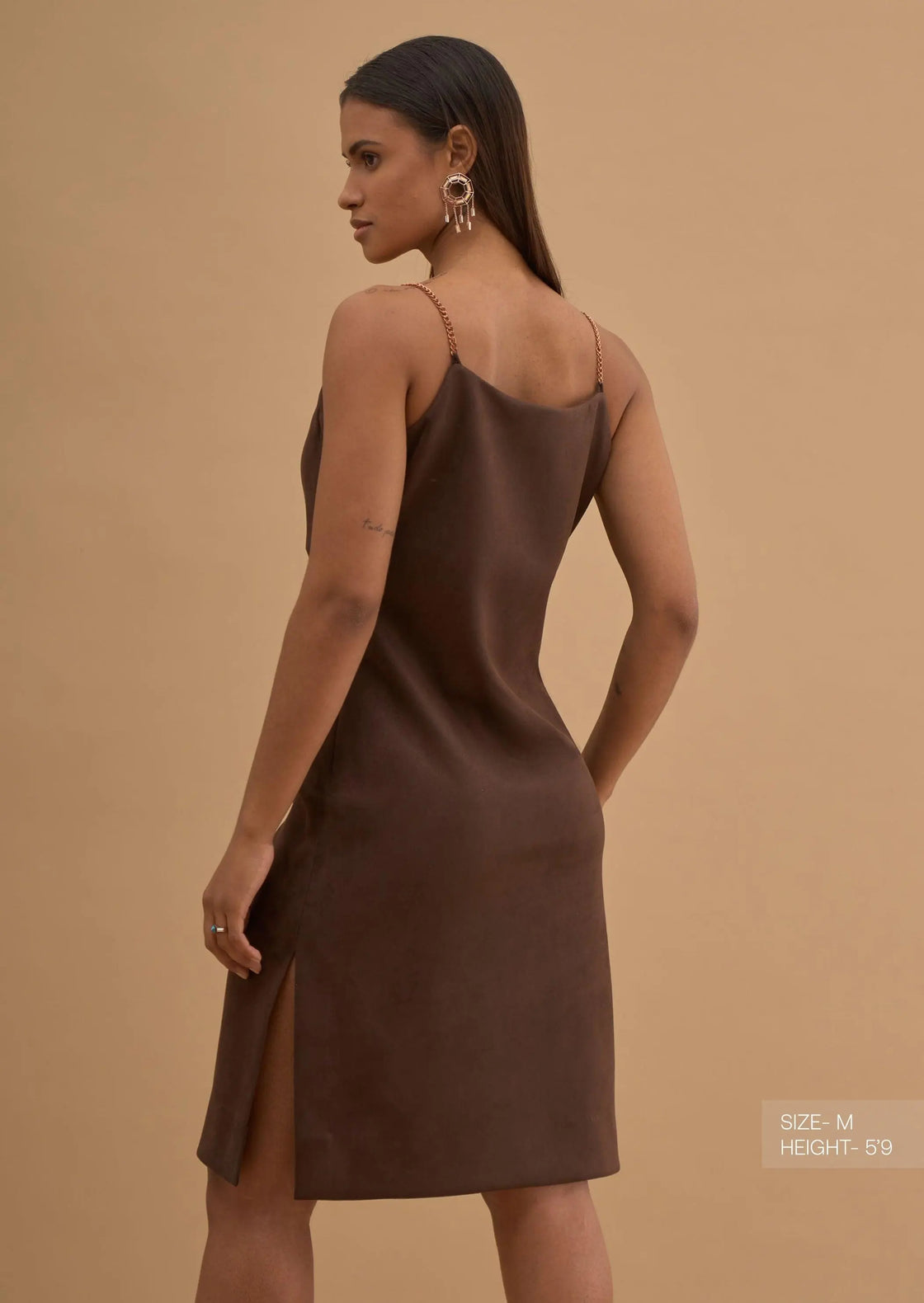 SLIT SIDE SEAM DRESS 